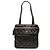 Chanel Braune CC gesteppte Lammleder Tote mit Fronttasche Dunkelbraun