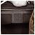 Borsa a spalla in tela Zucca marrone Fendi - vista 5