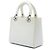 Dior Bianco Medio Patente Microcannage Lady Dior Crudo - vista 2