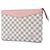 Pochette Giornaliera Damier Azur Bianca Louis Vuitton Bianco - vista 2