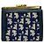 Billetera bi-fold Dior Trotter Christian Dior Azul marino - vista 2