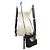 BAG CHANEL GABRIELLE GM IN PELLE CANVAS QUILTED NERA Nero - vista 8