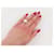 Ring Hermès ANELLO ARTICOLATO VINTAGE HERMES 52 IN ARGENTO STERLINO 925 11,4G SCATOLA  - vista 5