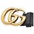 Gucci GG Marmont Ledergürtel Schwarz - Ansicht 4