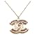 Collana Coco Mark di Chanel D'oro Metallico - vista 2