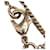 Collana Coco Mark di Chanel D'oro Metallico - vista 6