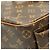 Borsa a mano Monogram Excentri Cite di Louis Vuitton Marrone - vista 6