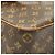 Borsa a mano Monogram Excentri Cite di Louis Vuitton Marrone - vista 7