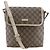 Borsa a Spalla Gucci GG Supreme in Tela Marrone Beige