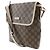 Borsa a Spalla Gucci GG Supreme in Tela Marrone Beige - vista 2