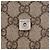 Borsa a Spalla Gucci GG Supreme in Tela Marrone Beige - vista 8