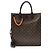 Borsa Tote Solar Ray in Tela Monogram Louis Vuitton Nero