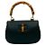 Borsa in pelle Gucci Bamboo Nero - vista 2