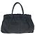 Prada Nylon-Leder Tessuto Logo Tote Bag Schwarz - Ansicht 2