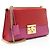 Borsa a spalla media Padlock in pelle Gucci Rosa - vista 2