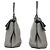 Borsa a mano 2 in 1 in pelle Gucci Bamboo Grigio - vista 8
