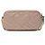 Gucci Matelassé Pelle GG Marmont Piccola Borsa a Spalla Marrone Beige - vista 3