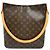 Borsa a Spalla Looping GM Monogramma Louis Vuitton Marrone