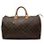Borsa a mano Louis Vuitton Speedy40 Monogram Marrone