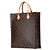 Borsa Monogram Sac Plat Louis Vuitton Metallico Bronzo - vista 2
