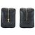Bicolor Leder Kosmetiktasche von Chanel Schwarz - Ansicht 7