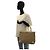 Bolso tote de cuero GG beige de Gucci Castaño - vista 6