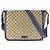 Borsa a tracolla in tela GG e pelle Gucci Marrone Beige