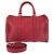 Borsa in pelle Microguccissima 2 in 1 Gucci Rosso
