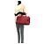 Borsa in pelle Microguccissima 2 in 1 Gucci Rosso - vista 6