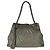 Gucci Soho Leder Tasche mit Quaste Grau