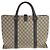 Pasta de couro GG Supreme da Gucci Marrom - vista 2