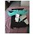 Baskets de course Adidas Sprintstar Vert Bleu clair - vue 3