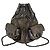 Chanel mini backpack metallic silver Silvery