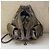 Chanel mini backpack metallic silver Silvery - view 5