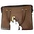 Autre Marque Borsa in pelle marrone