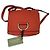 Borsa a spalla Burberry in pelle arancione