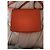 Borsa a spalla Burberry in pelle arancione - vista 4