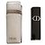 Estojo de batom Dior em tecido branco com chaveiro e batom Gold hardware