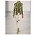 Roberto Cavalli camicia in seta con collo a sciarpa Bianco Verde - vista 2
