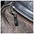 Borsa a mano in pelle nera e argento Gancini di Salvatore Ferragamo Auth bs34239 Nero - vista 23