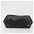 Borsa a mano in pelle nera e argento Gancini di Salvatore Ferragamo Auth bs34239 Nero - vista 5