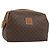 Céline Pochette in tela Macadam CELINE in pelle PVC marrone oro Auth mr2257 D'oro