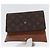 LOUIS VUITTON Cartera Larga Monogram Damier Ebene 5 Set LV Auth BA11527 Monograma - vista 19