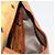Borsa a Spalla MCM Vicetos Logogram in Pelle PVC Marrone Oro Auth BA11276 D'oro - vista 20