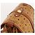 Borsa a Spalla MCM Vicetos Logogram in Pelle PVC Marrone Oro Auth BA11276 D'oro - vista 6