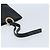 Céline Bolso de Hombro CELINE Circle de Cuero Negro y Oro Auth BAZ623A Dorado - vista 7