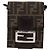 FENDI Zucca Canvas Mamma Baguette Schultertasche Schwarz Braun Auth BAZ699V - Ansicht 13