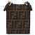 FENDI Zucca Canvas Mamma Baguette Schultertasche Schwarz Braun Auth BAZ699V - Ansicht 2
