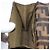 FENDI Zucca Canvas Mamma Baguette Schultertasche Schwarz Braun Auth BAZ699V - Ansicht 21