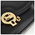 Borsa a spalla CÉLINE Carrozza in pelle nera e oro Auth BA11909 Nero D'oro - vista 10
